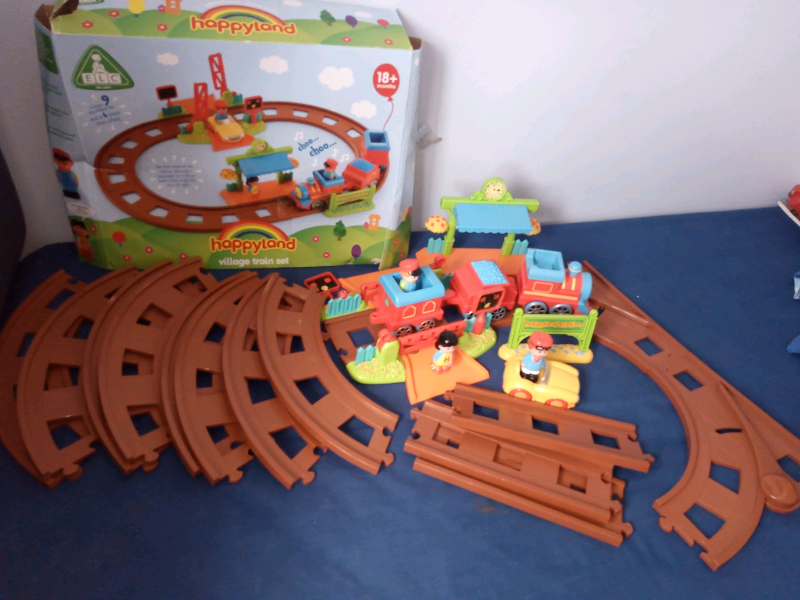 wooden train track extension pack